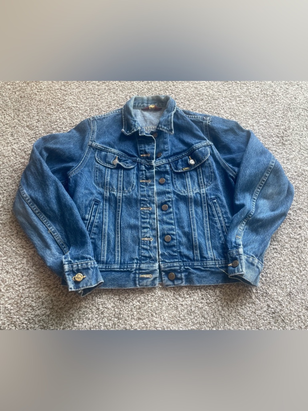 Mrs Lee Vintage Denim Jacket Made‎ in USA